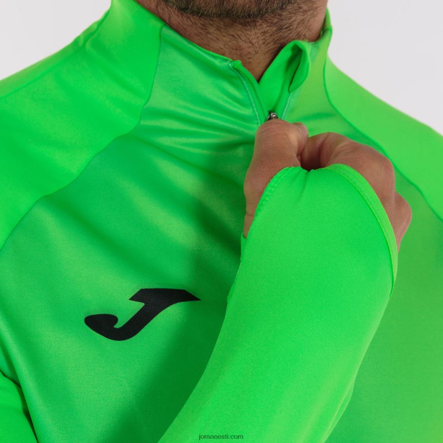mehed dressipluus eliit vii DJNBH4589 fluorestseeruv roheline valge Joma