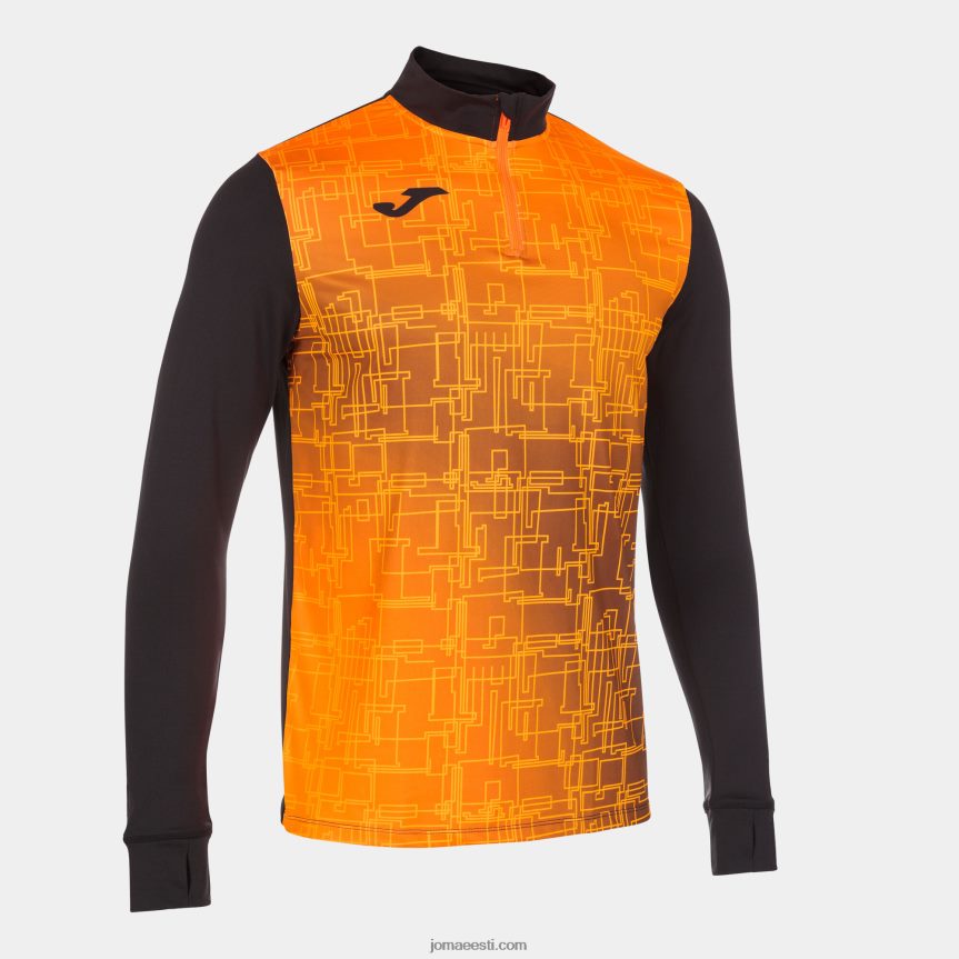 mehed dressipluus eliit viii DJNBH1204 must oranž Joma