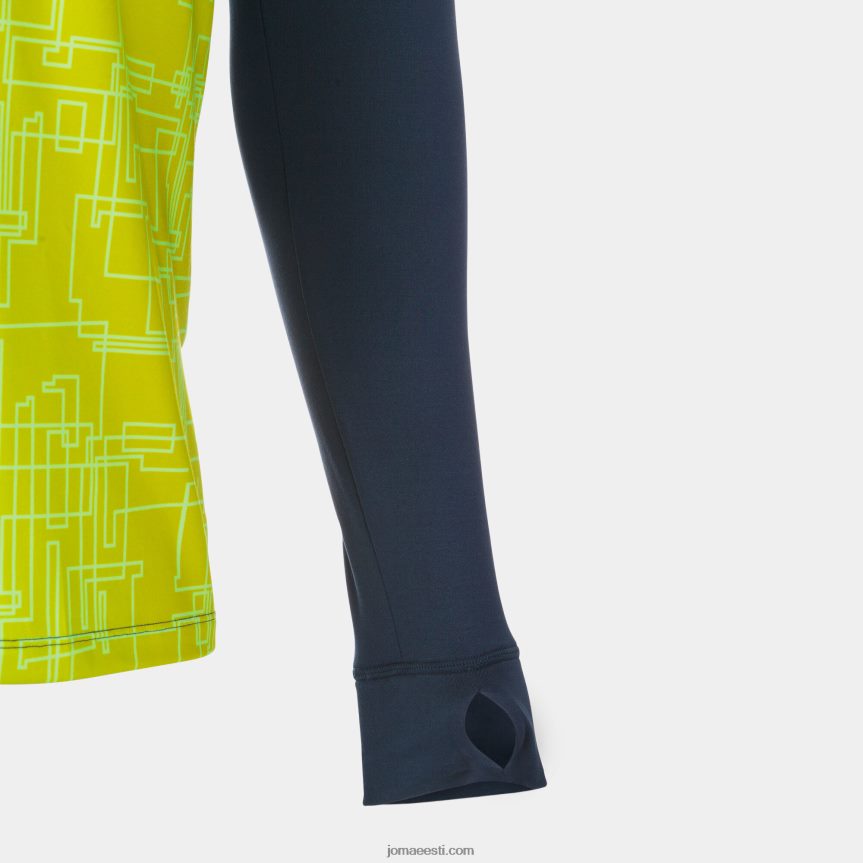 mehed dressipluus eliit viii DJNBH2837 tumesinine fluorestseeruv kollane Joma