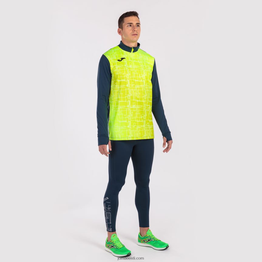 mehed dressipluus eliit viii DJNBH2837 tumesinine fluorestseeruv kollane Joma