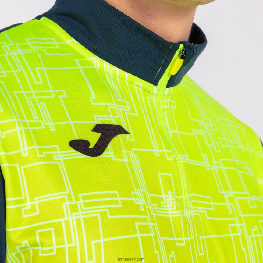 mehed dressipluus eliit viii DJNBH2837 tumesinine fluorestseeruv kollane Joma