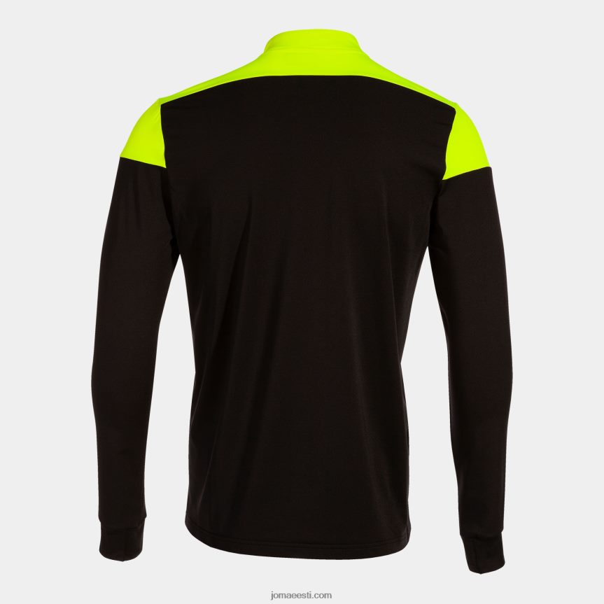 mehed dressipluus eliit x DJNBH4665 must fluorestseeruv kollane Joma