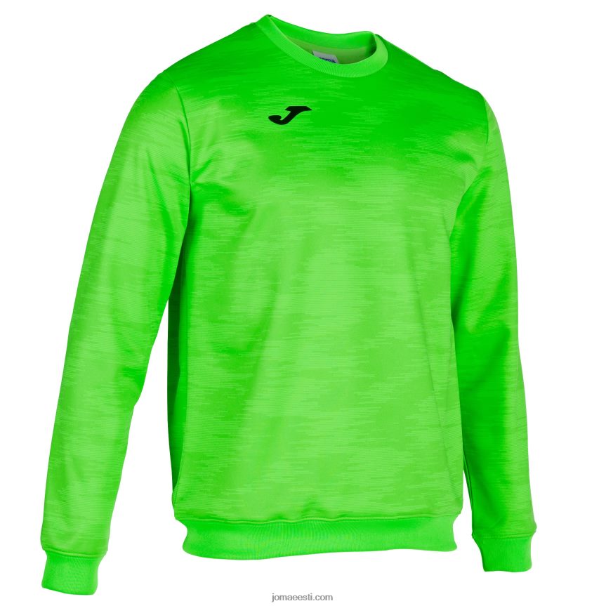 mehed dressipluus grafity DJNBH4621 fluorestseeruv roheline Joma