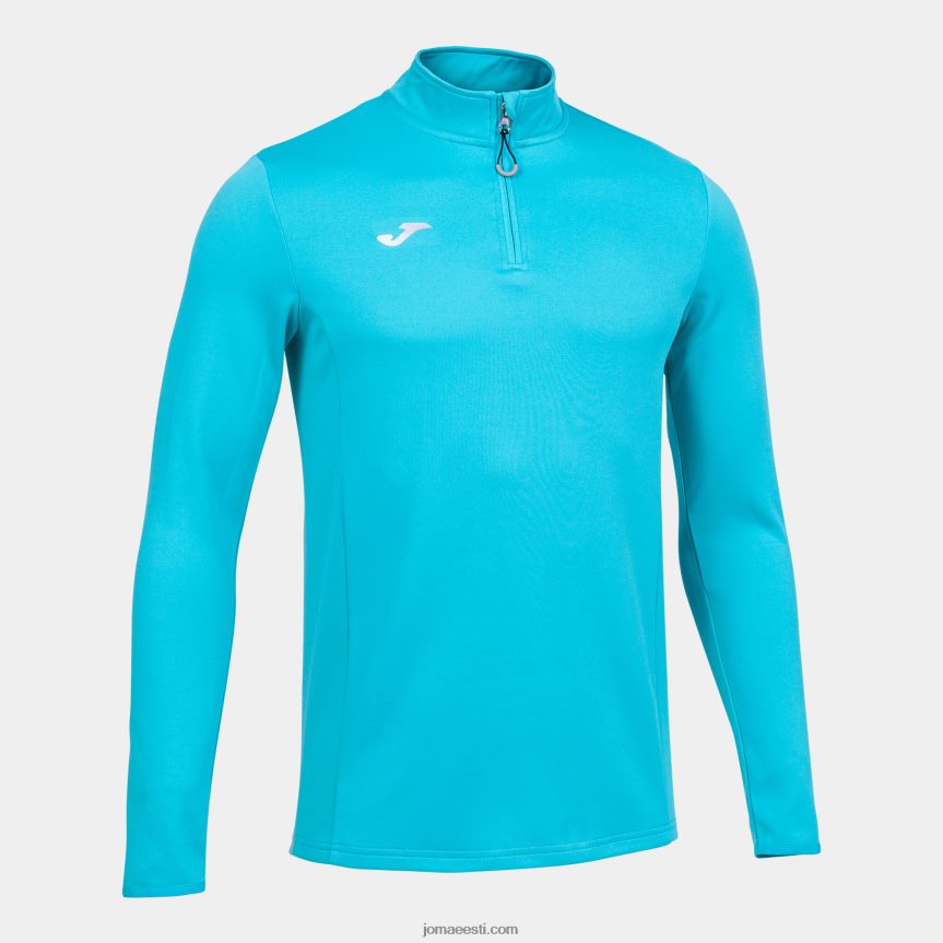 mehed dressipluus jooksuõhtu DJNBH1227 fluorestseeruv türkiissinine Joma
