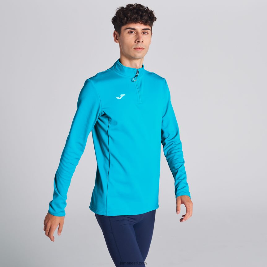 mehed dressipluus jooksuõhtu DJNBH1227 fluorestseeruv türkiissinine Joma