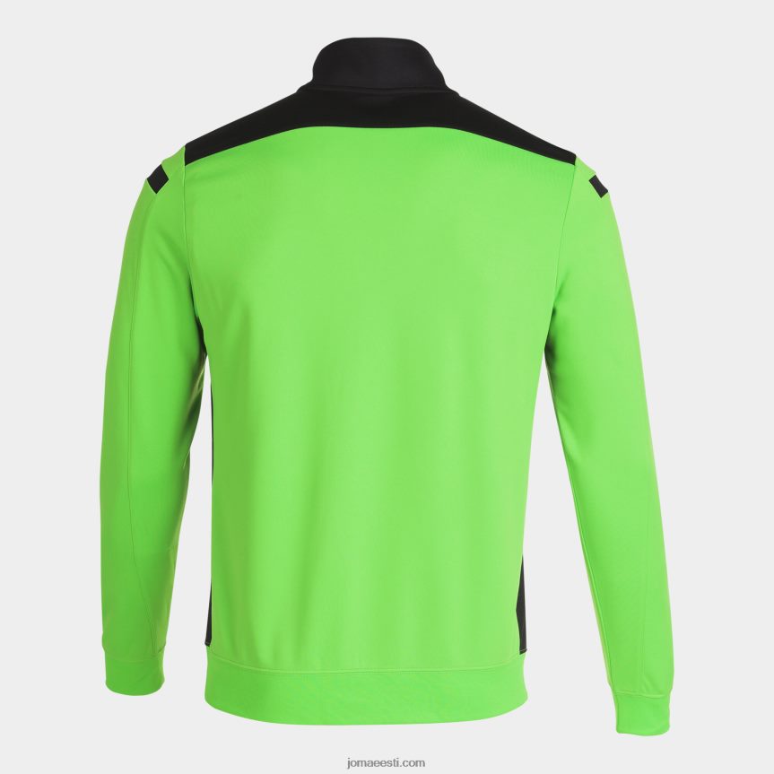 mehed dressipluusi meistrivõistlused vi DJNBH1219 fluorestseeruv roheline must Joma