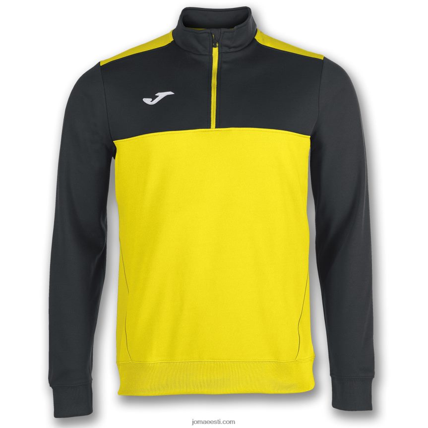 mehed dressipluusi võitja DJNBH4210 kollane must Joma