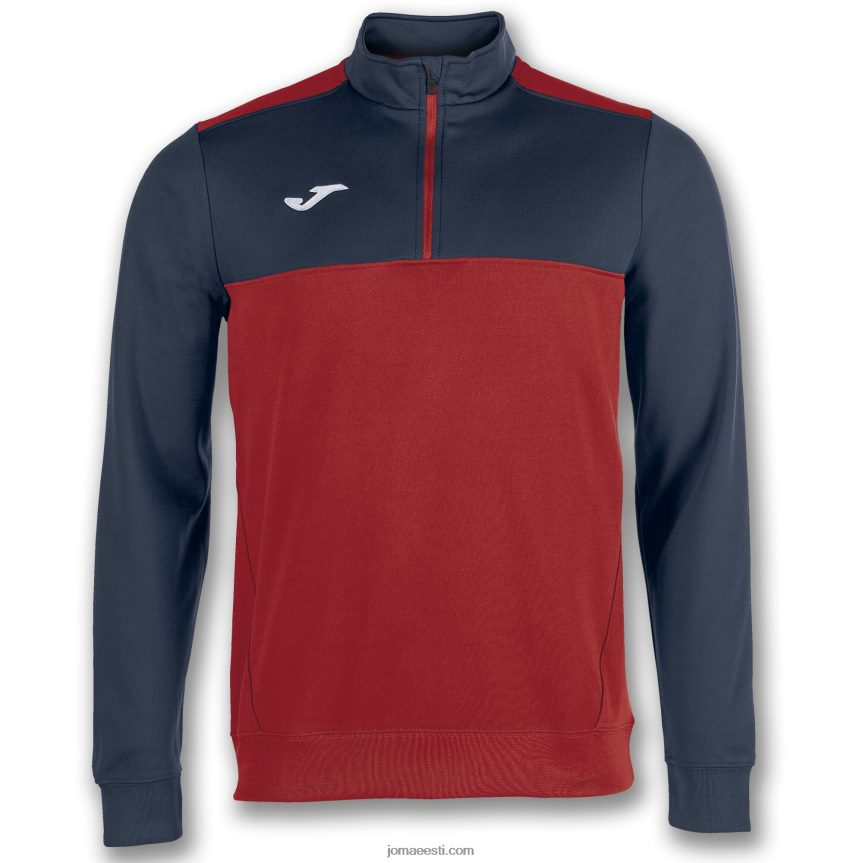 mehed dressipluusi võitja DJNBH4608 punane tumesinine Joma