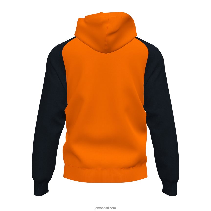 mehed kapuutsiga jope akadeemia iv DJNBH823 oranž must Joma