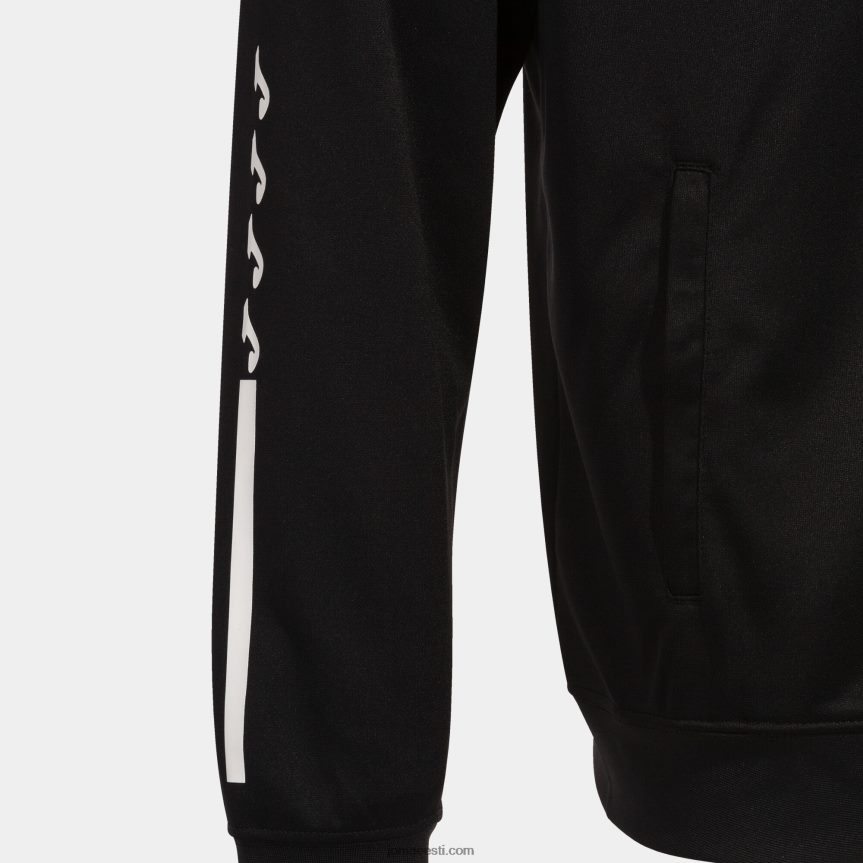 mehed kapuutsiga jope öko supernova DJNBH1179 must oranž Joma