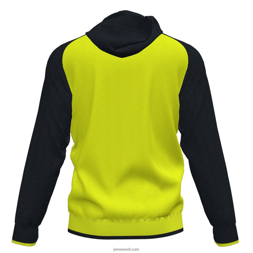 mehed kapuutsiga jope supernova ii DJNBH704 fluorestseeruv kollane must Joma
