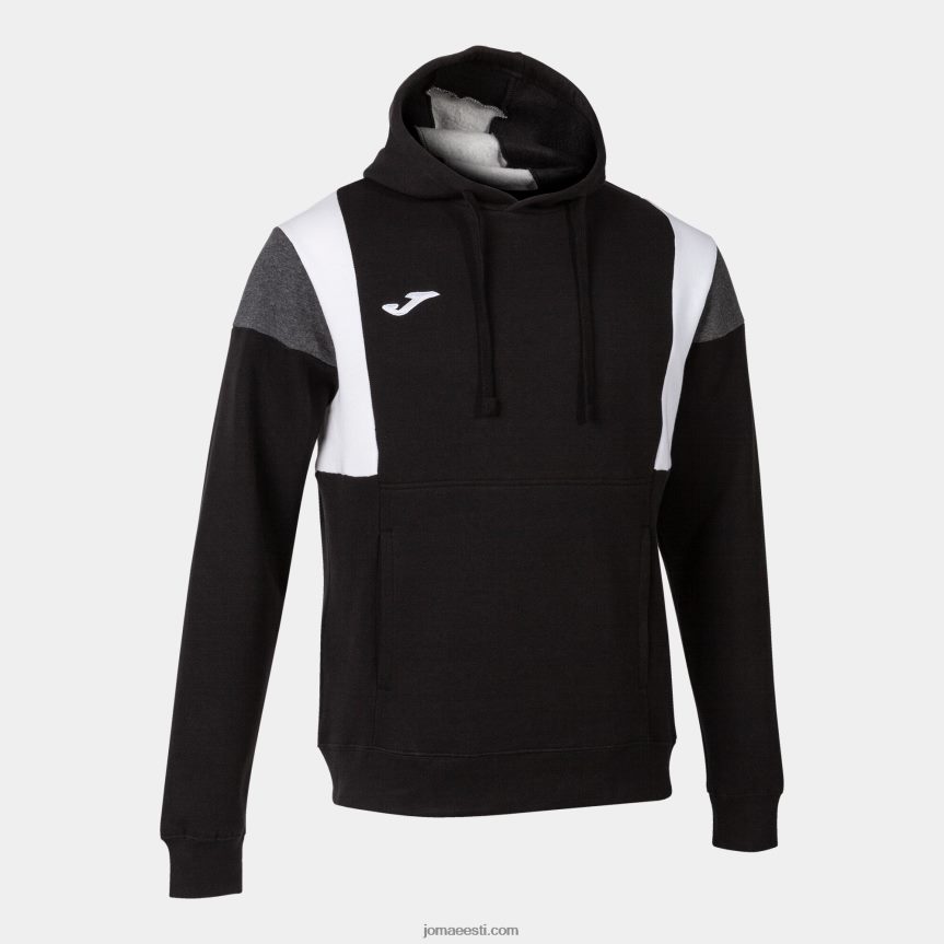 mehed kapuutsiga kampsun mugavus iii DJNBH4527 must Joma