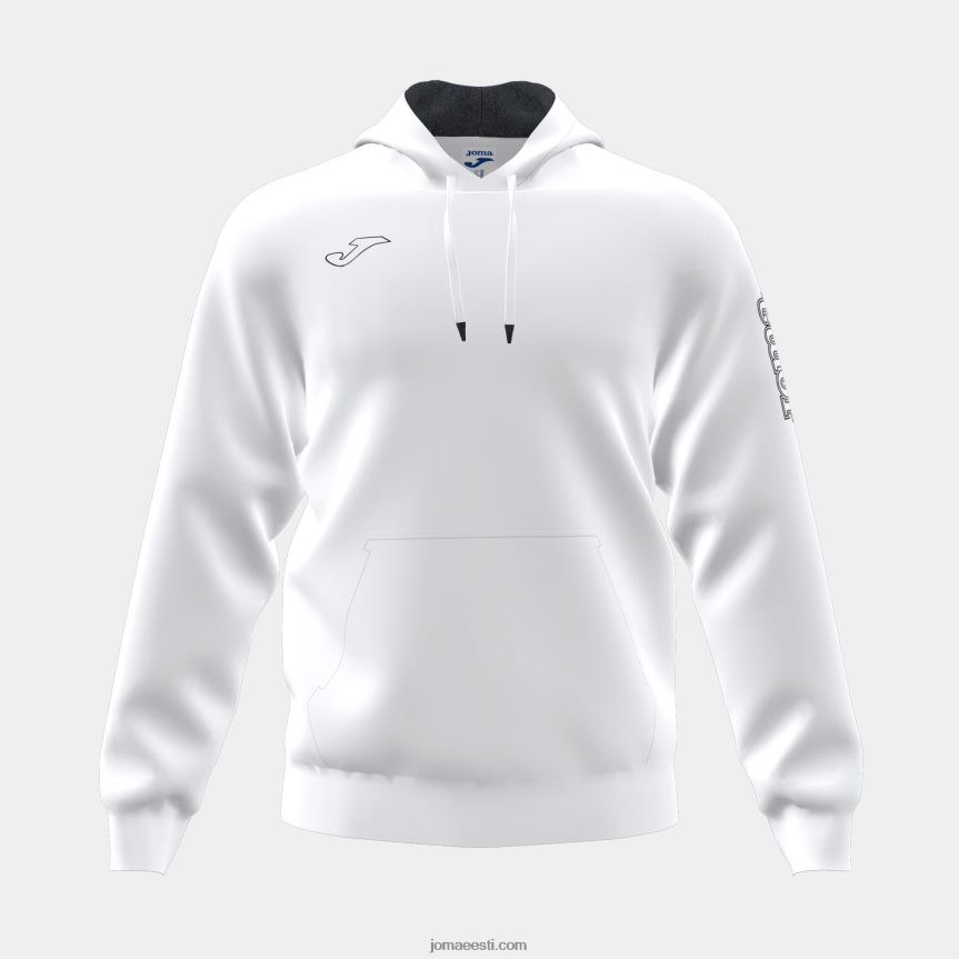 mehed kapuutsiga kampsun urban street DJNBH1192 valge Joma