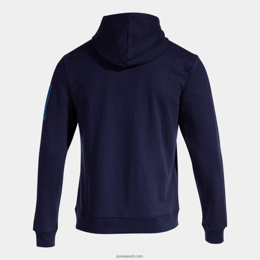 mehed kapuutsiga kampsun urban street DJNBH383 mereväe sinine Joma
