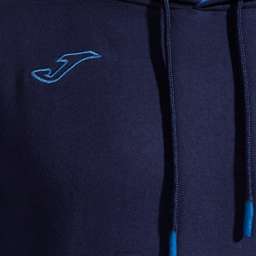 mehed kapuutsiga kampsun urban street DJNBH383 mereväe sinine Joma