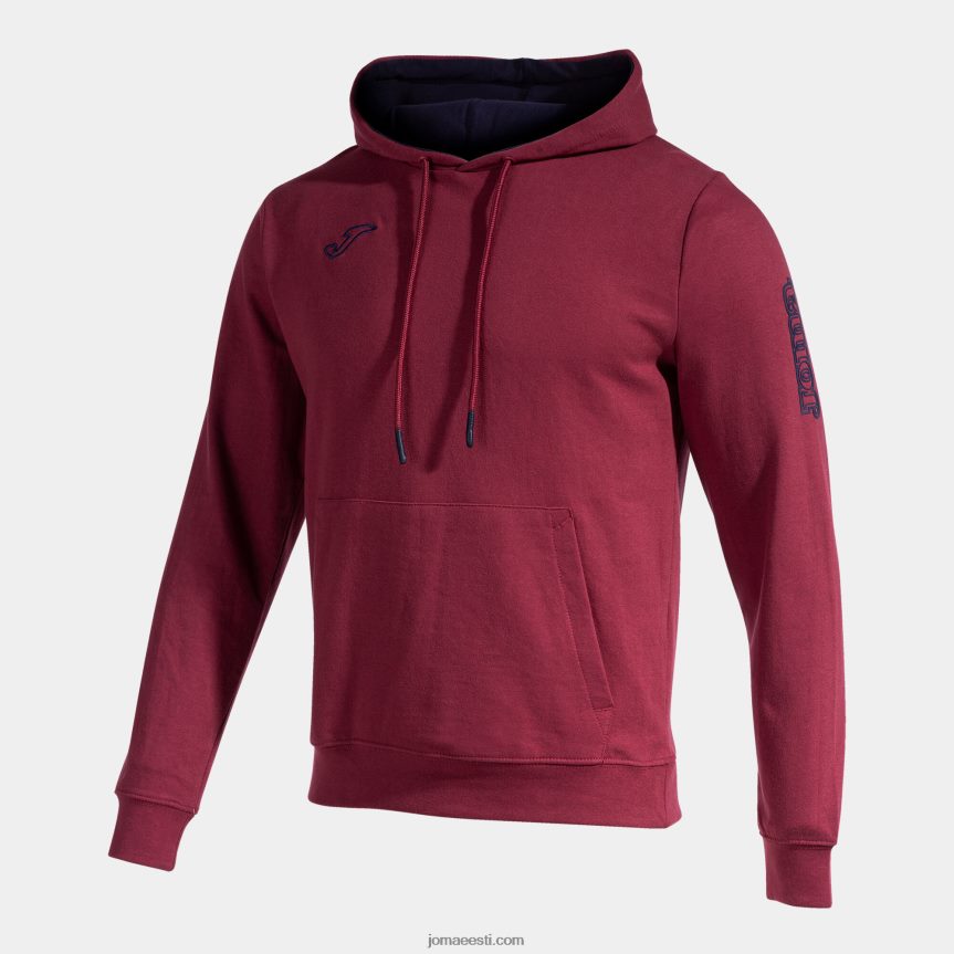 mehed kapuutsiga kampsun urban street DJNBH874 Burgundia Joma
