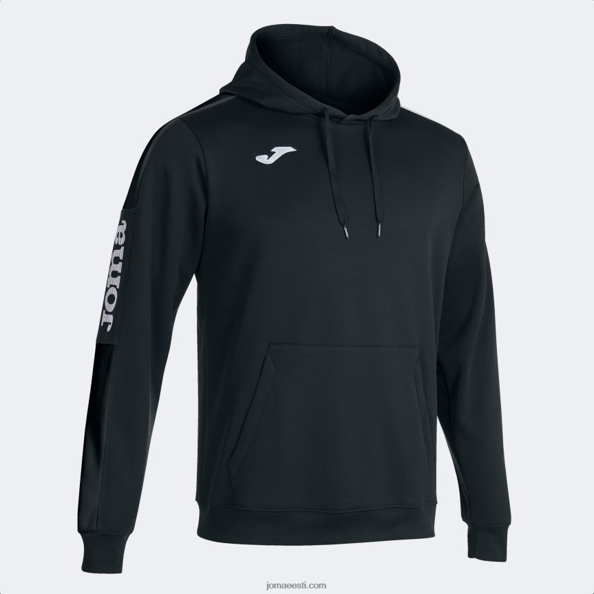 mehed kapuutsiga kampsunite meistrivõistlused iv DJNBH3338 must Joma