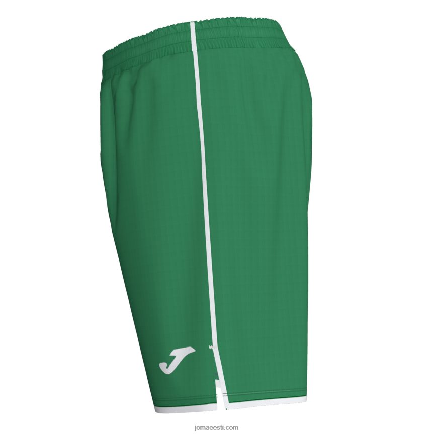 mehed lühikesed püksid liga DJNBH3390 roheline valge Joma