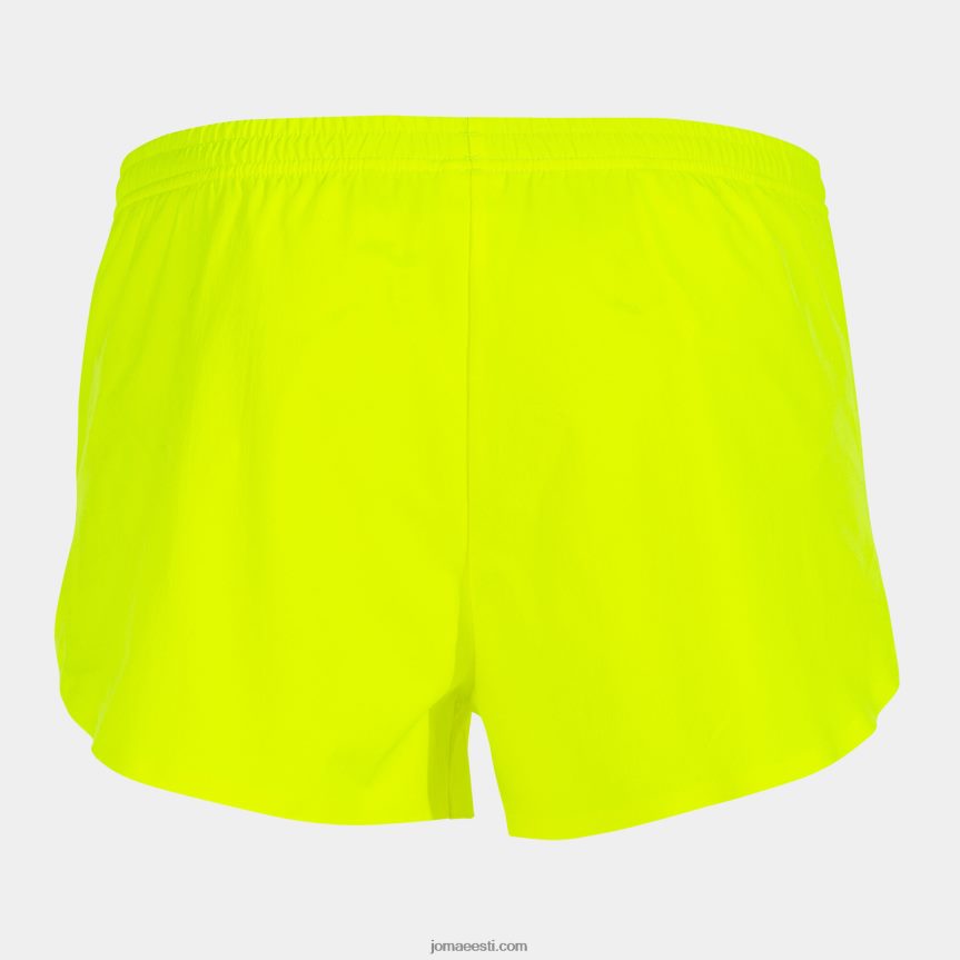 mehed lühikesed püksid olimpia DJNBH497 fluorestseeruv kollane Joma