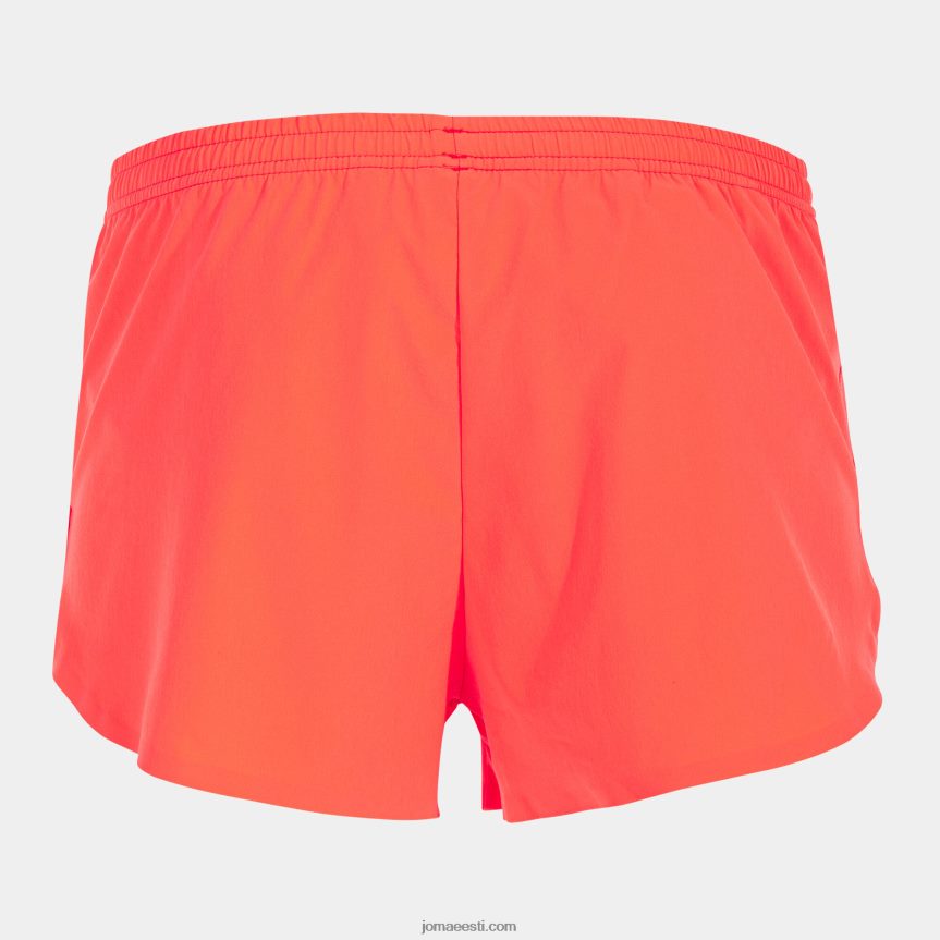 mehed lühikesed püksid olimpia DJNBH681 fluorestseeruv korall Joma