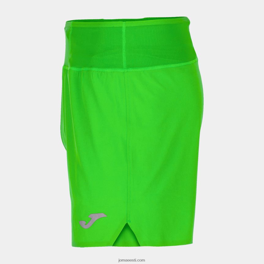 mehed lühikesed püksid r-combi DJNBH4703 fluorestseeruv roheline Joma
