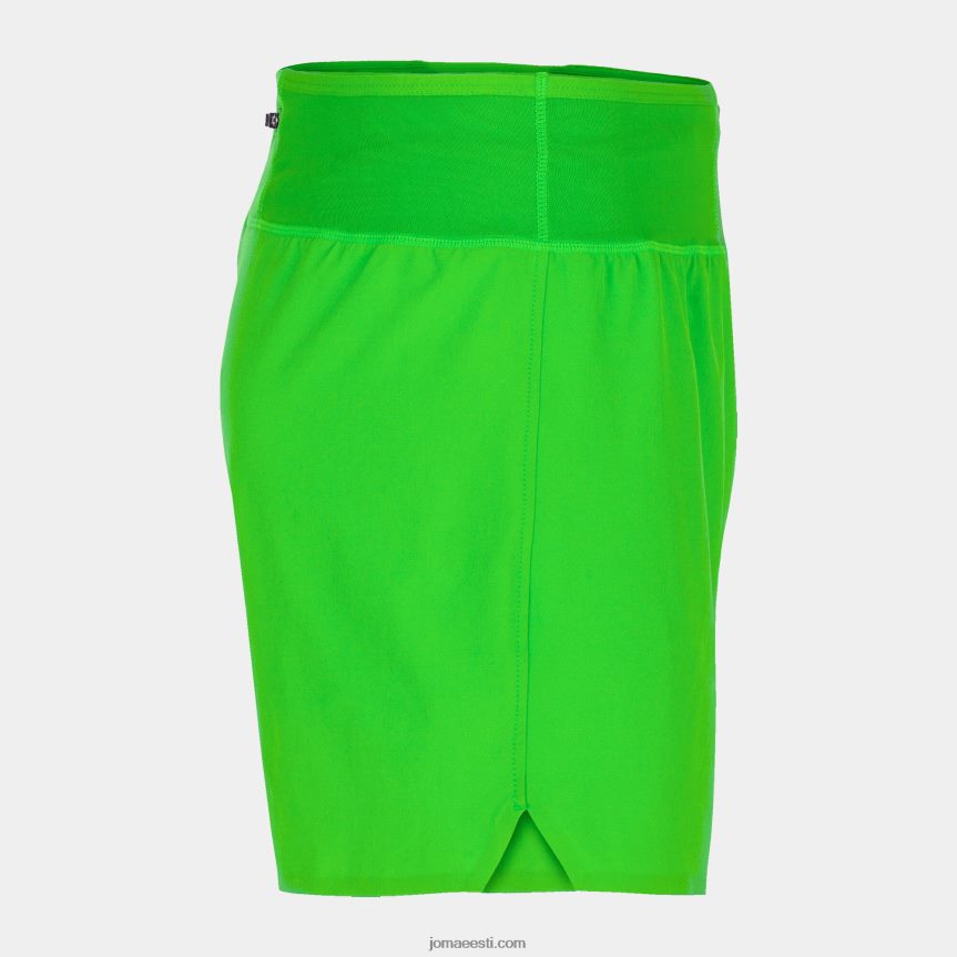 mehed lühikesed püksid r-combi DJNBH4703 fluorestseeruv roheline Joma