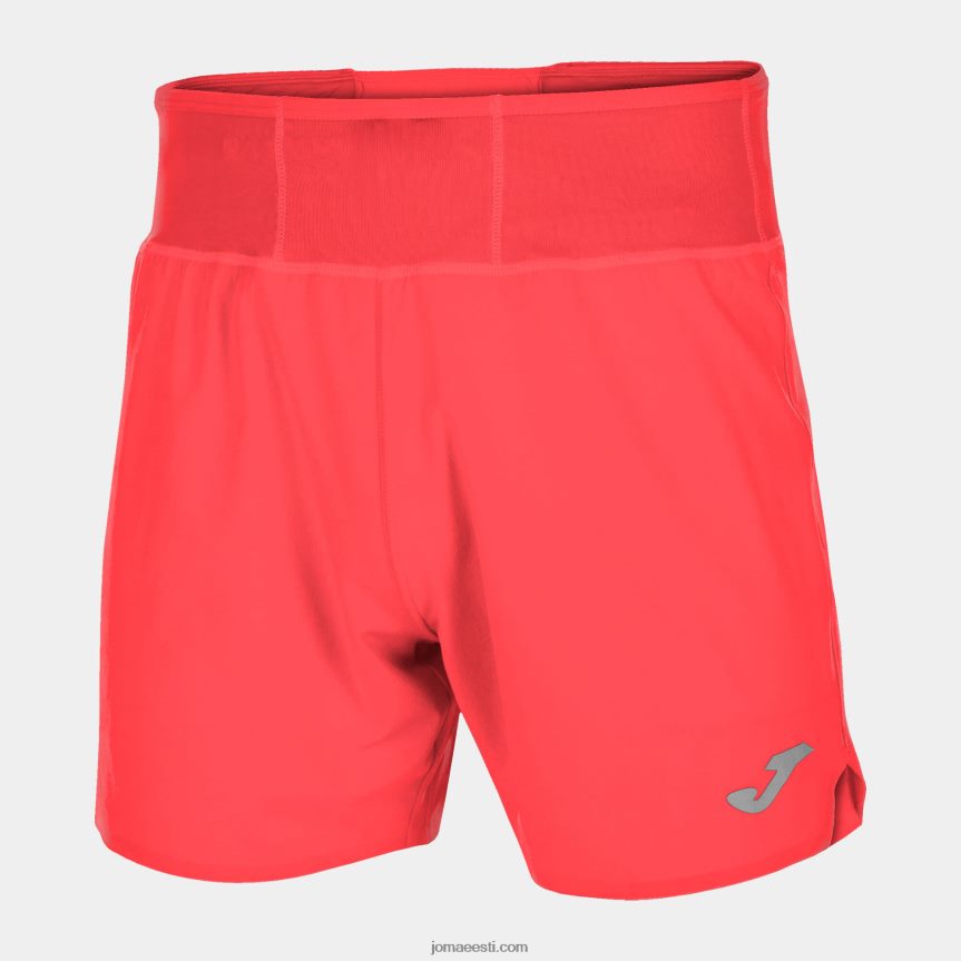 mehed lühikesed püksid r-combi DJNBH981 fluorestseeruv korall Joma