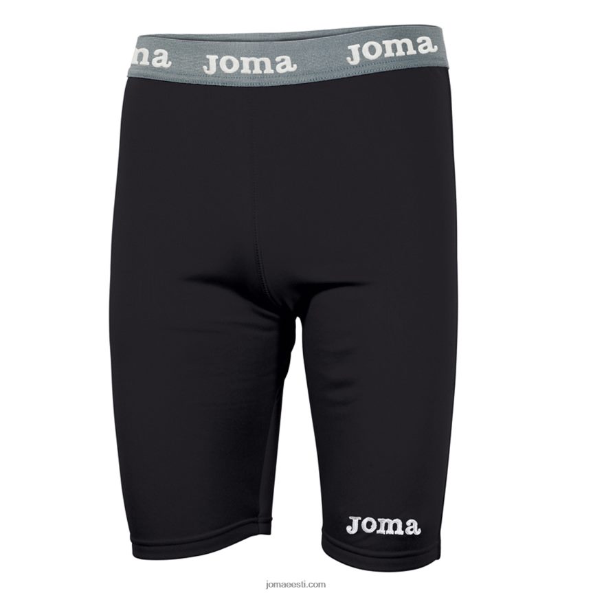 mehed lühikesed sukkpüksid soojad DJNBH137 must Joma