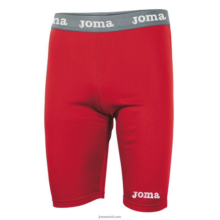 mehed lühikesed sukkpüksid soojad DJNBH42 punane Joma