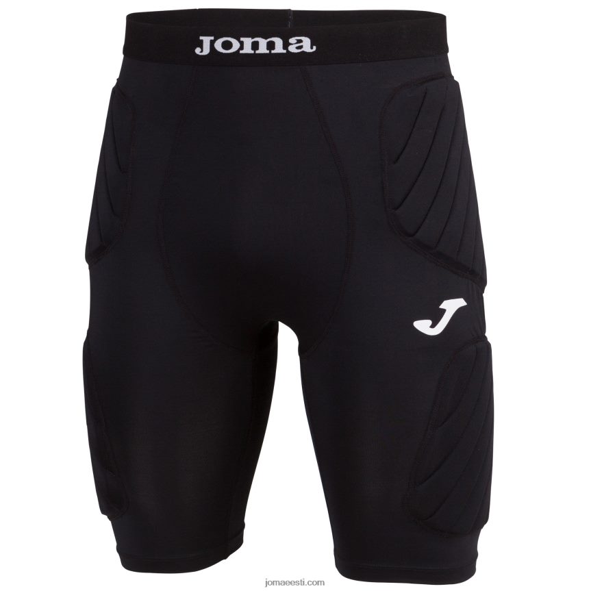 mehed lühikeste pükste kaitse DJNBH4345 must Joma