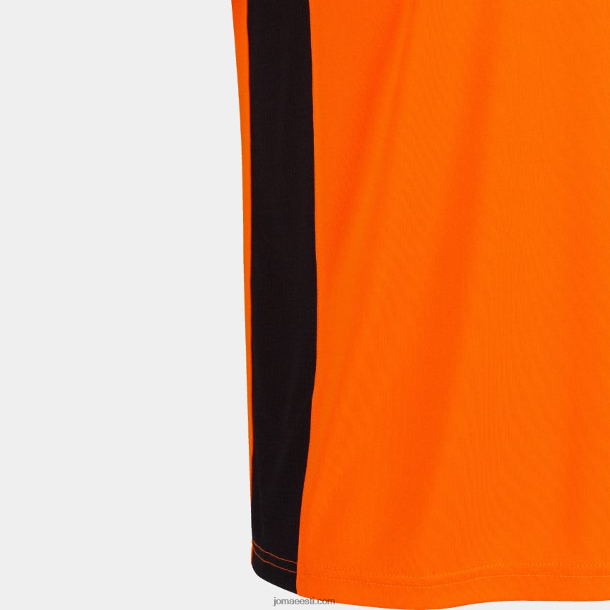 mehed lühikeste varrukatega cosenza särk DJNBH1267 oranž must Joma