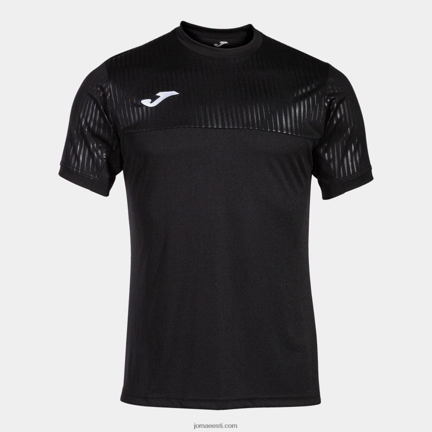 mehed lühikeste varrukatega särk montreal DJNBH283 must Joma