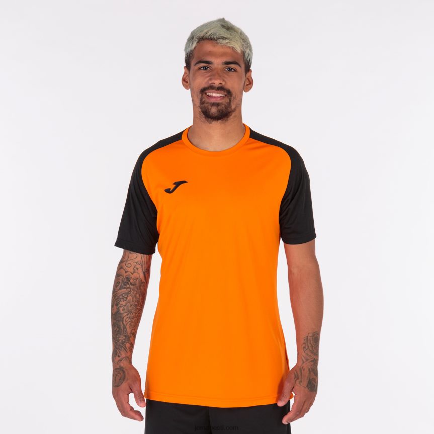 mehed särk lühikeste varrukatega akadeemia iv DJNBH4304 oranž must Joma