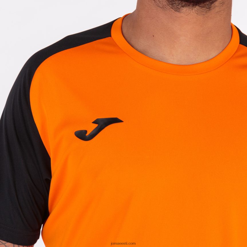 mehed särk lühikeste varrukatega akadeemia iv DJNBH4304 oranž must Joma