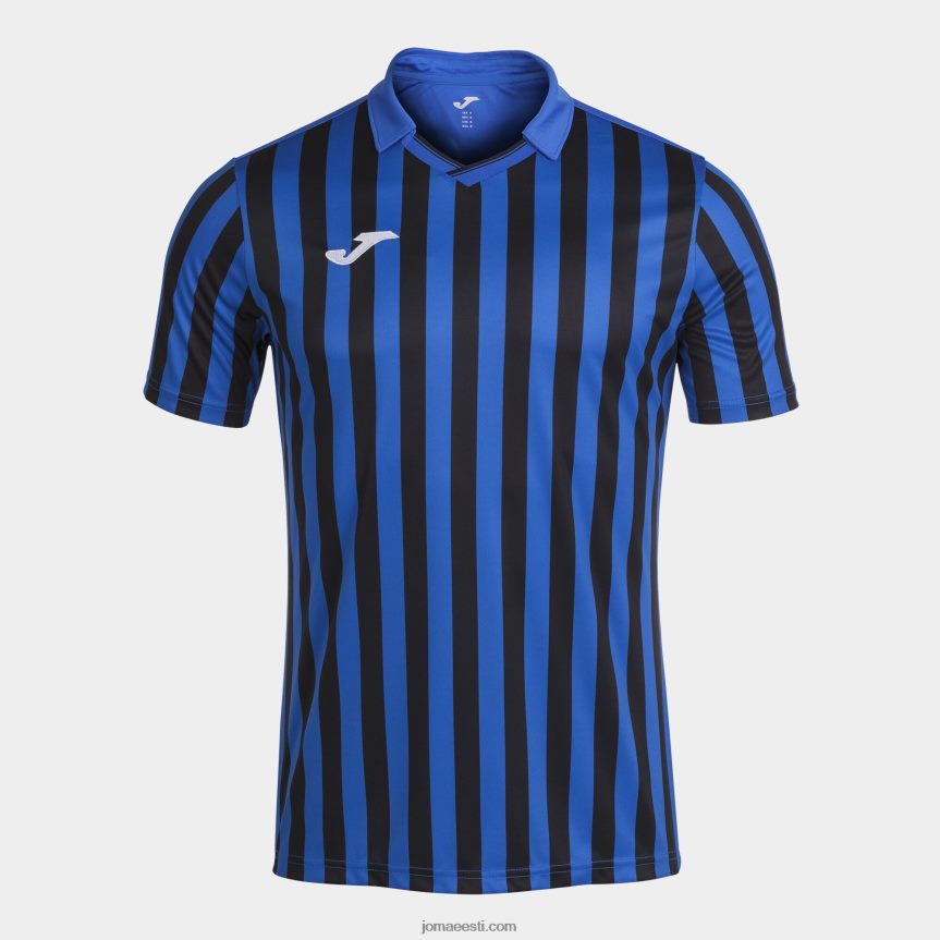 mehed särk lühikeste varrukatega copa ii DJNBH3263 kuninglik sinine must Joma
