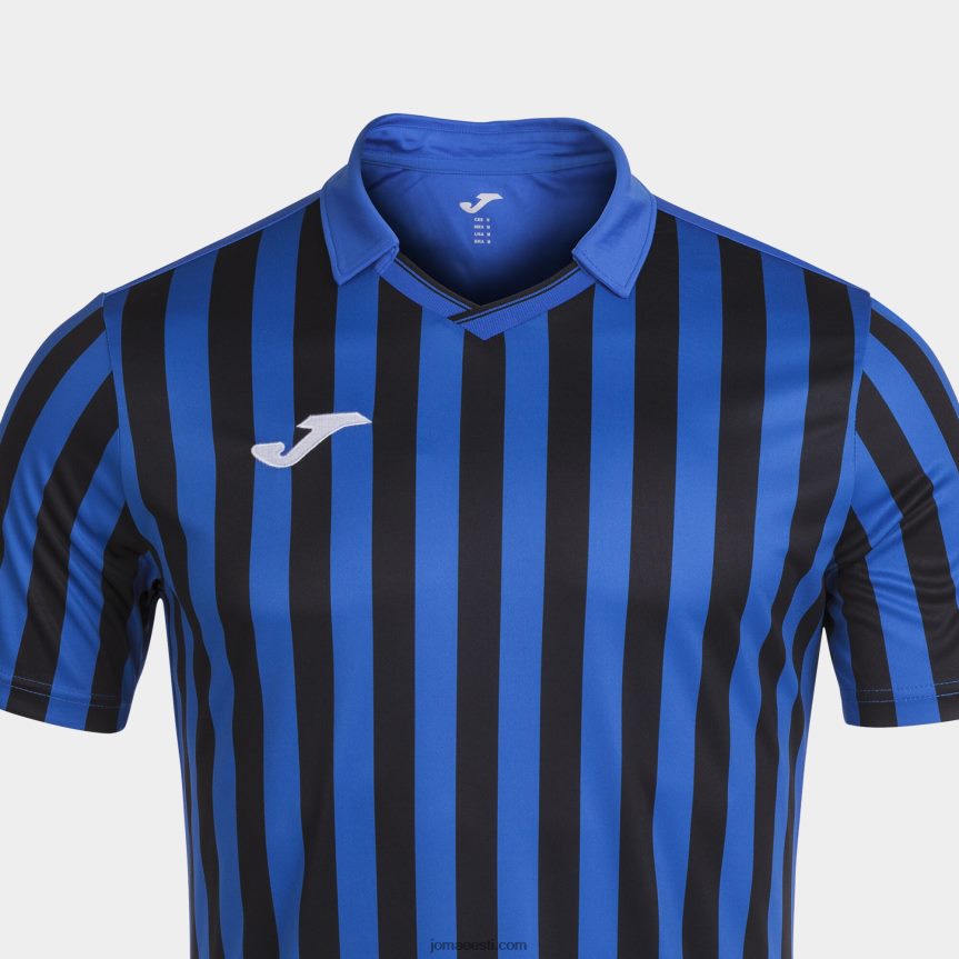 mehed särk lühikeste varrukatega copa ii DJNBH3263 kuninglik sinine must Joma