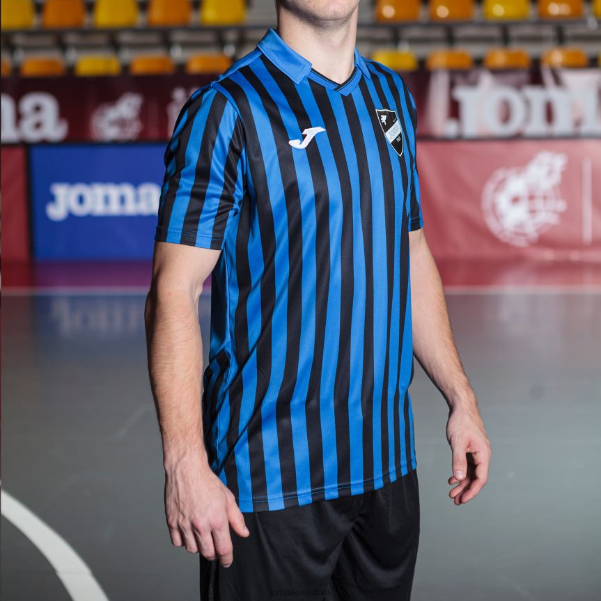mehed särk lühikeste varrukatega copa ii DJNBH3263 kuninglik sinine must Joma