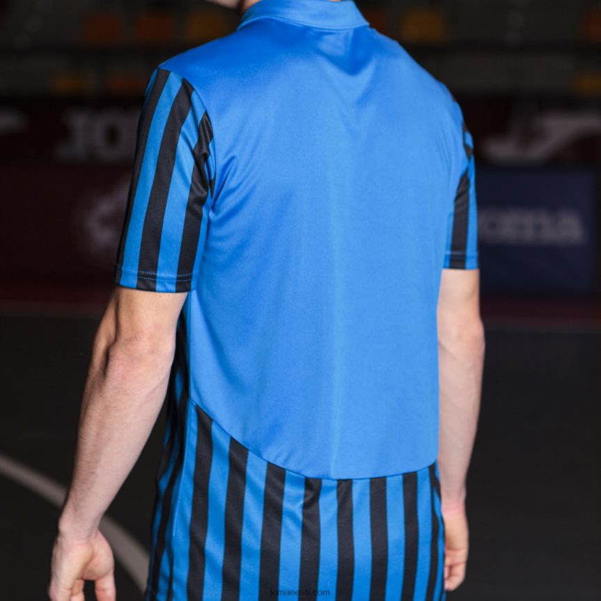 mehed särk lühikeste varrukatega copa ii DJNBH3263 kuninglik sinine must Joma