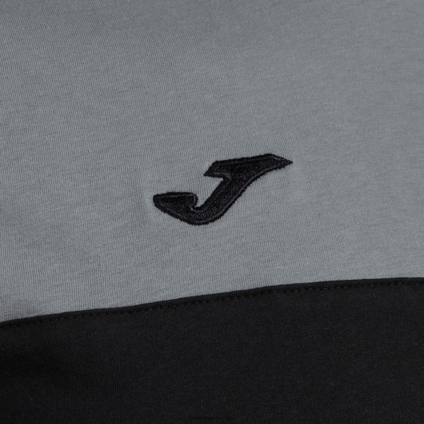 mehed särk lühikeste varrukatega crew v DJNBH867 must hall Joma