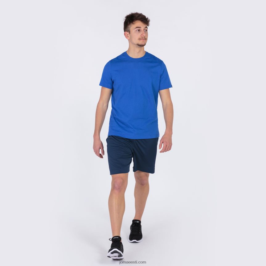 mehed särk lühikeste varrukatega desert DJNBH1178 sügavsinine Joma