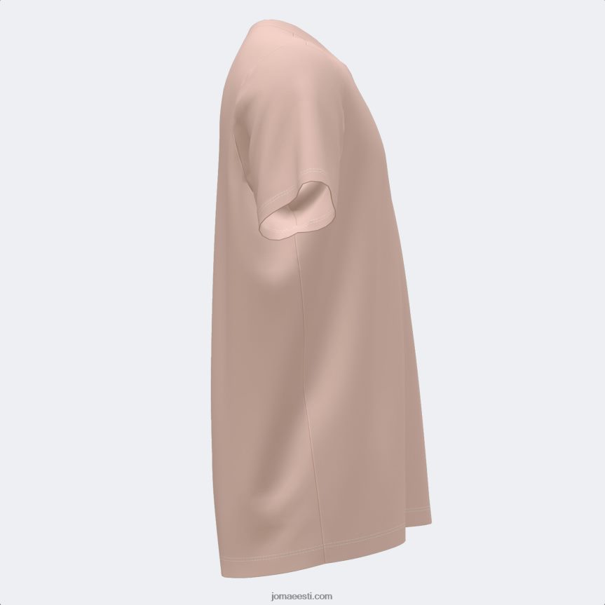 mehed särk lühikeste varrukatega desert DJNBH281 heleroosa Joma