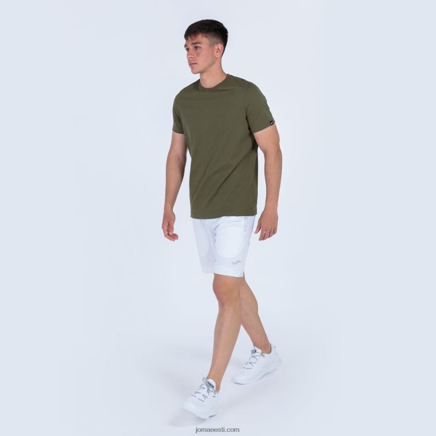 mehed särk lühikeste varrukatega desert DJNBH3012 khaki Joma