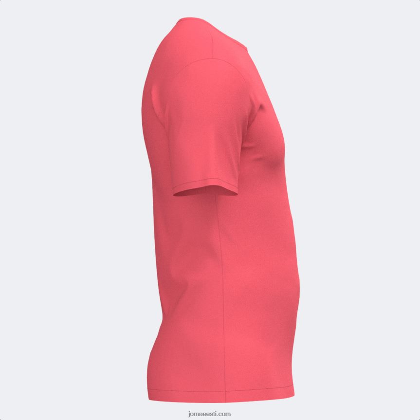 mehed särk lühikeste varrukatega desert DJNBH4753 korallid Joma