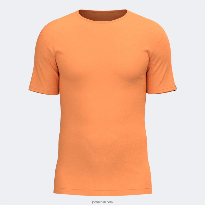 mehed särk lühikeste varrukatega desert DJNBH502 oranž Joma