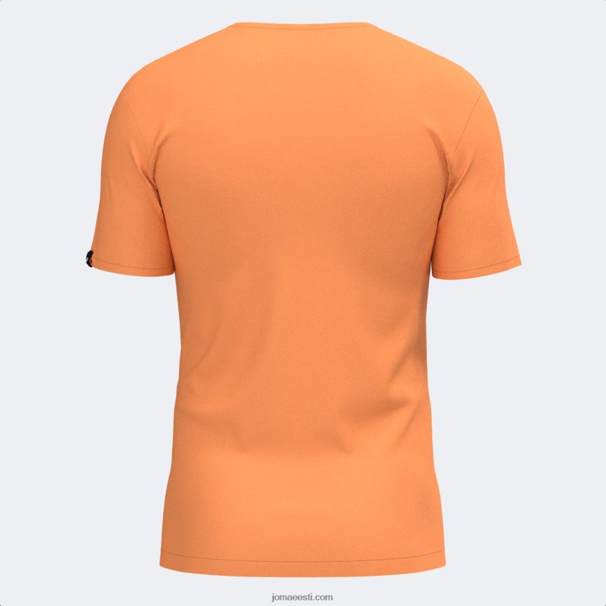 mehed särk lühikeste varrukatega desert DJNBH502 oranž Joma