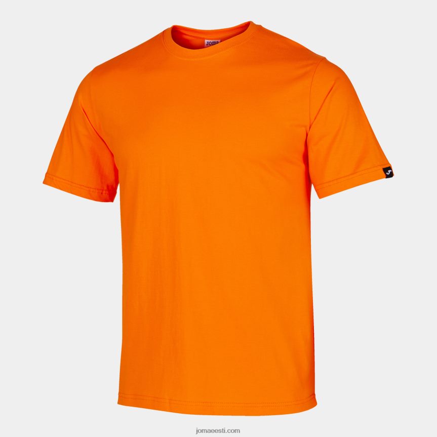 mehed särk lühikeste varrukatega desert DJNBH663 oranž Joma