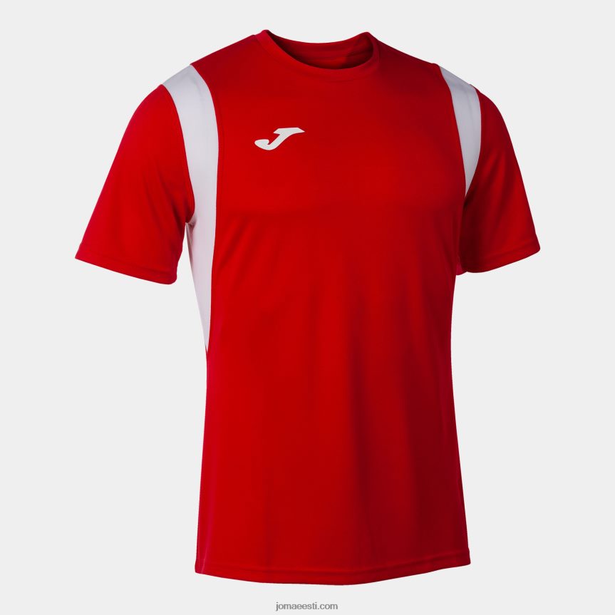 mehed särk lühikeste varrukatega dinamo DJNBH3524 punane Joma