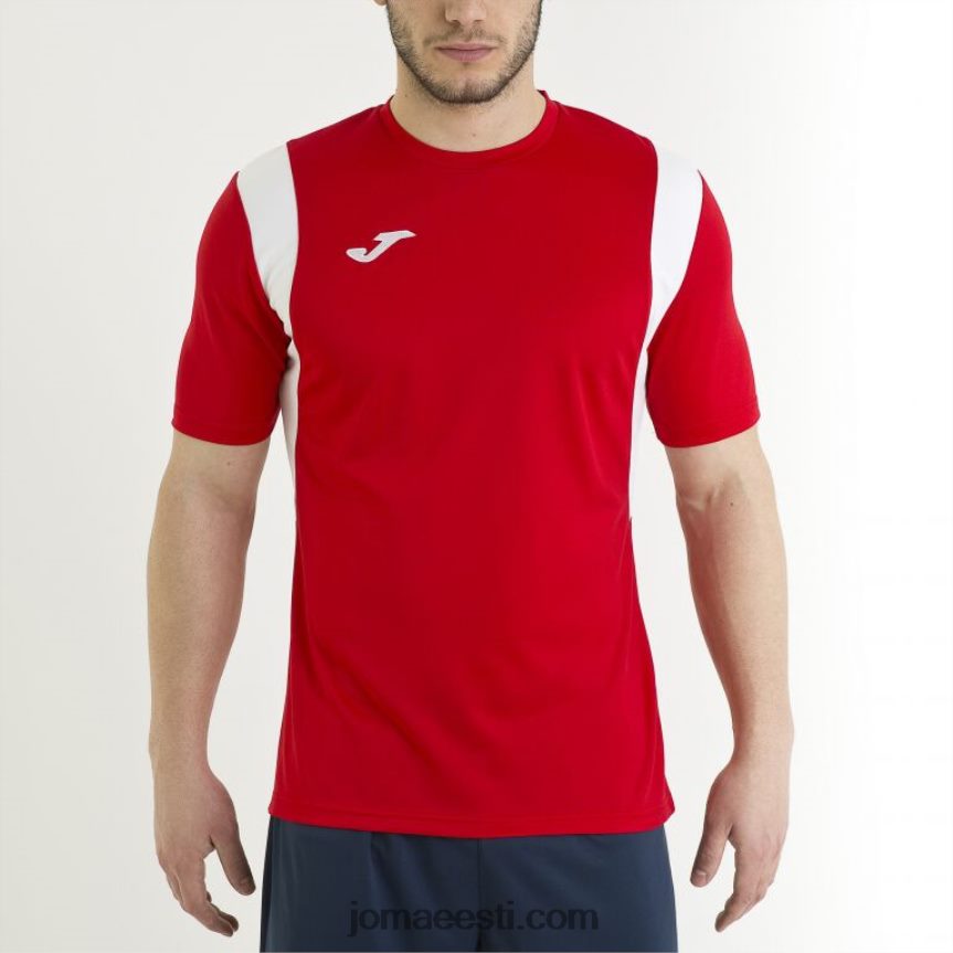 mehed särk lühikeste varrukatega dinamo DJNBH3524 punane Joma