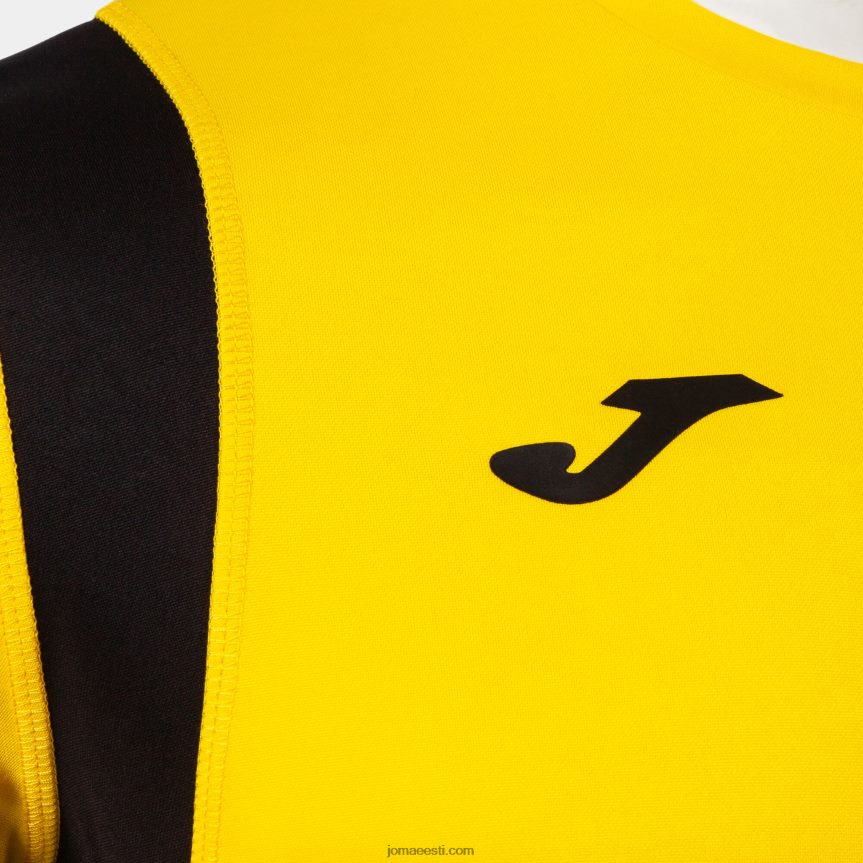 mehed särk lühikeste varrukatega dinamo DJNBH772 kollane Joma