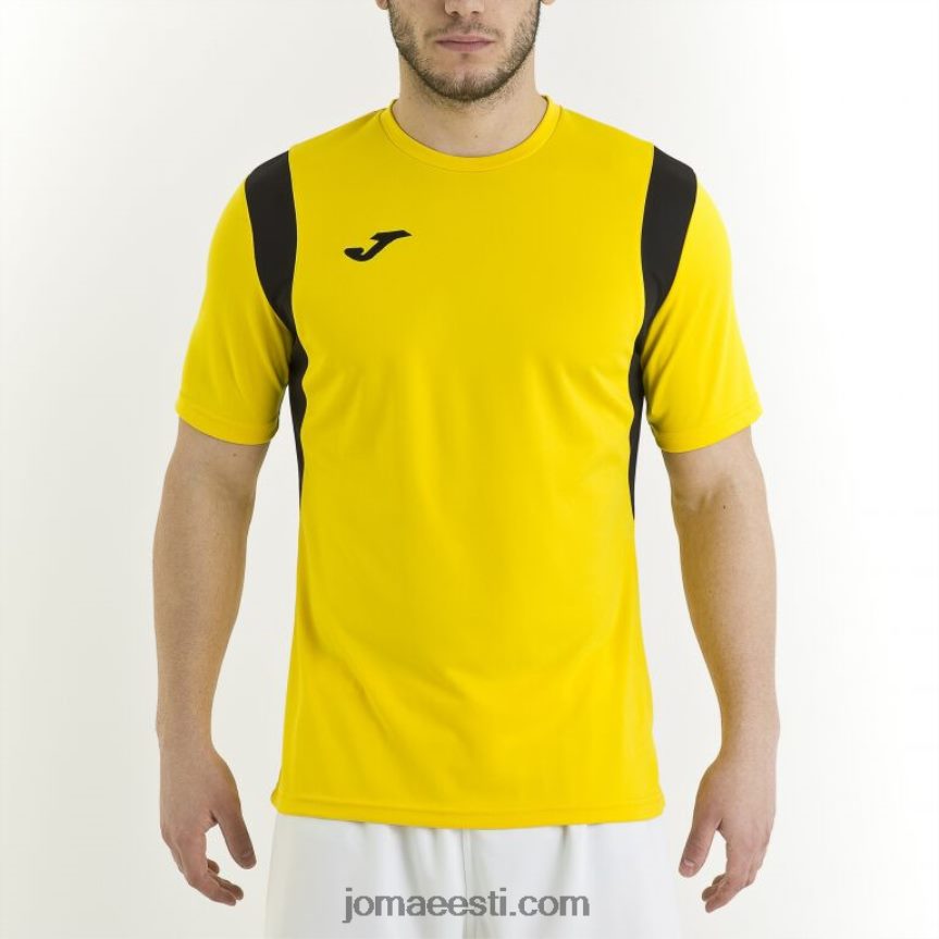 mehed särk lühikeste varrukatega dinamo DJNBH772 kollane Joma